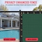 Sealtech Ultra Heavy Duty 200 GSM Privacy Fence Green5X15 NonRecycled Polyethylene Cable Zip Ties ST-203-5X15 - alternate 3